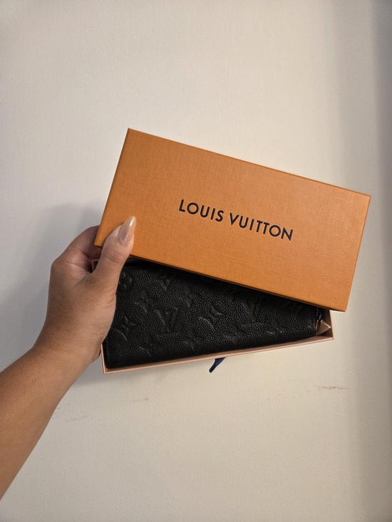 Louis Vuitton Handbags - Louis Vuitton Black Embossed Monogram Wallet